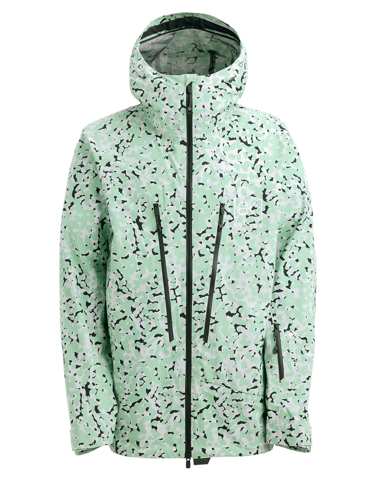 BURTON AK TUVAK GORE-TEX C-KNIT 3L SNOWBOARD JACKET - SAGE DOT CAMO - 2026 LARGE SAGE DOT CAMO SNOWBOARD JACKETS