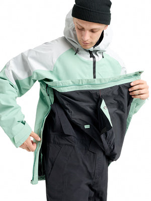 
                  
                    Load image into Gallery viewer, BURTON AK VELOCITY GORE-TEX 2L ANORAK SNOWBOARD JACKET - SOFT SAGE/GRAY CLOUD - 2026 SNOWBOARD JACKETS
                  
                