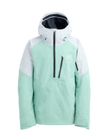 BURTON AK VELOCITY GORE-TEX 2L ANORAK SNOWBOARD JACKET - SOFT SAGE/GRAY CLOUD - 2026 LARGE SOFT SAGE GRAY CLOUD SNOWBOARD JACKETS