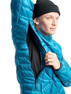 
                  
                    Load image into Gallery viewer, BURTON AK BAKER DOWN SNOWBOARD JACKET - BLUE TEAL - 2026 SNOWBOARD JACKETS
                  
                
