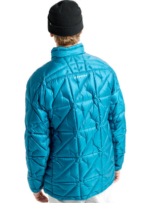 
                  
                    Load image into Gallery viewer, BURTON AK BAKER DOWN SNOWBOARD JACKET - BLUE TEAL - 2026 SNOWBOARD JACKETS
                  
                