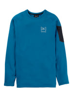 BURTON AK BAKER STRETCH CREWNECK FLEECE - BLUE TEAL - 2026 LARGE BLUE TEAL FLEECE