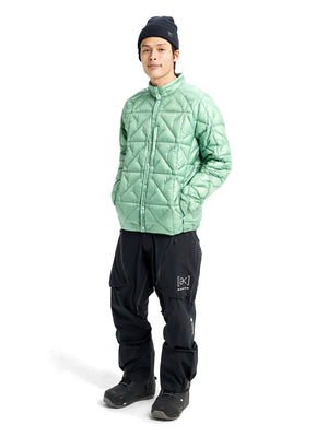 
                  
                    Load image into Gallery viewer, BURTON AK BAKER ULTRALIGHT DOWN SNOWBOARD JACKET - SOFT SAGE - 2026 SNOWBOARD JACKETS
                  
                