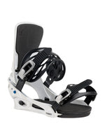 BURTON CARTEL RE:FLEX SNOWBOARD BINDINGS - GRAY/WHITE - 2025 MEDIUM GRAY WHITE SNOWBOARD BINDINGS