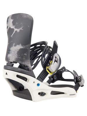 
                  
                    Load image into Gallery viewer, BURTON CARTEL RE:FLEX SNOWBOARD BINDINGS - WHITE GRAPHIC - 2024 SNOWBOARD BINDINGS
                  
                