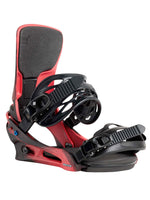 BURTON CARTEL X RE:FLEX BINDINGS - BLACK / RED - 2026 BLACK RED SNOWBOARD BINDINGS