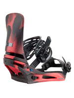 BURTON CARTEL X RE:FLEX BINDINGS - BLACK / RED - 2026 SNOWBOARD BINDINGS