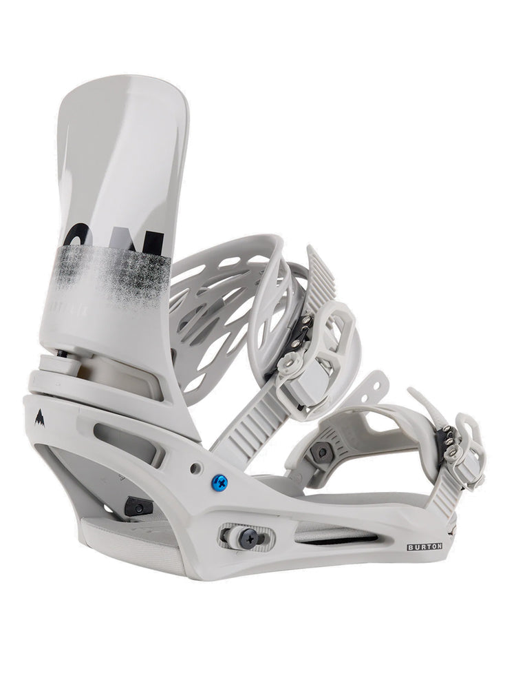 BURTON CARTEL X RE:FLEX SNOWBOARD BINDINGS - GRAY LOGO - 2024 SNOWBOARD BINDINGS