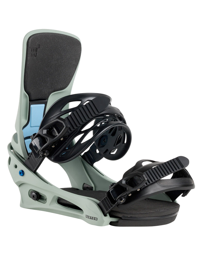 burton cartel x re:flex snowboard binding Men's Bindings Winter 2027 FullBED Cushioning reads the snow beneath you Burton Men's Cartel Re:Flex Snowboard