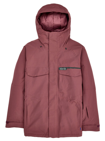 BURTON COVERT 2.0 2L SNOWBOARD JACKET - ALMANDINE - 2024