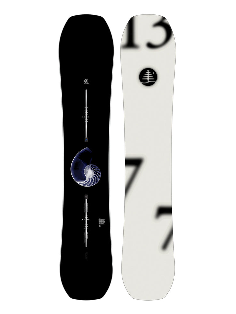BURTON FAMILY TREE HOMETOWN HERO CAMBER WIDE SNOWBOARD - X-RAY - 2026 SNOWBOARDS