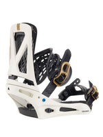 BURTON GENESIS RE:FLEX SNOWBOARD BINDINGS - WHITE GOLD - 2024 SNOWBOARD BINDINGS