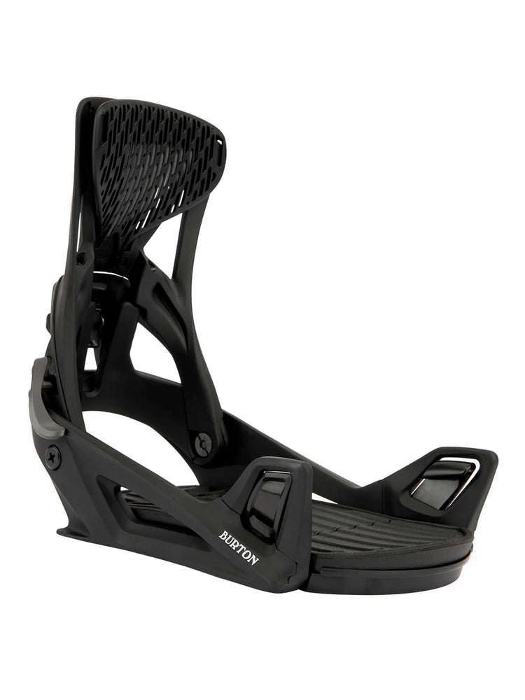 BURTON STEP ON GENESIS RE:FLEX SNOWBOARD BINDINGS - BLACK - 2026 BLACK SNOWBOARD BINDINGS