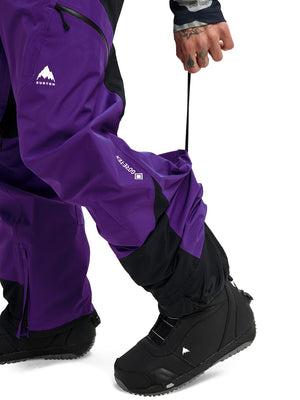 
                  
                    Load image into Gallery viewer, BURTON RESERVE GORE TEX 2L BIB SNOWBOARD PANT - PRISM VIOLET/TRUE BLACK - 2026 SNOWBOARD PANTS
                  
                