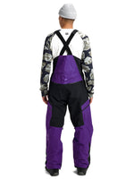 BURTON RESERVE GORE TEX 2L BIB SNOWBOARD PANT - PRISM VIOLET/TRUE BLACK - 2026 SNOWBOARD PANTS