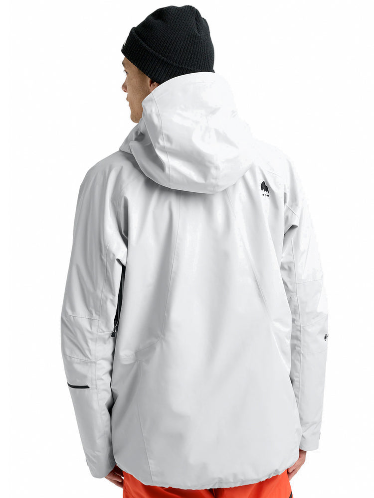 BURTON RESERVE GORE-TEX 2L INSULATED SNOWBOARD JACKET - GRAY CLOUD - 2026 SNOWBOARD JACKETS