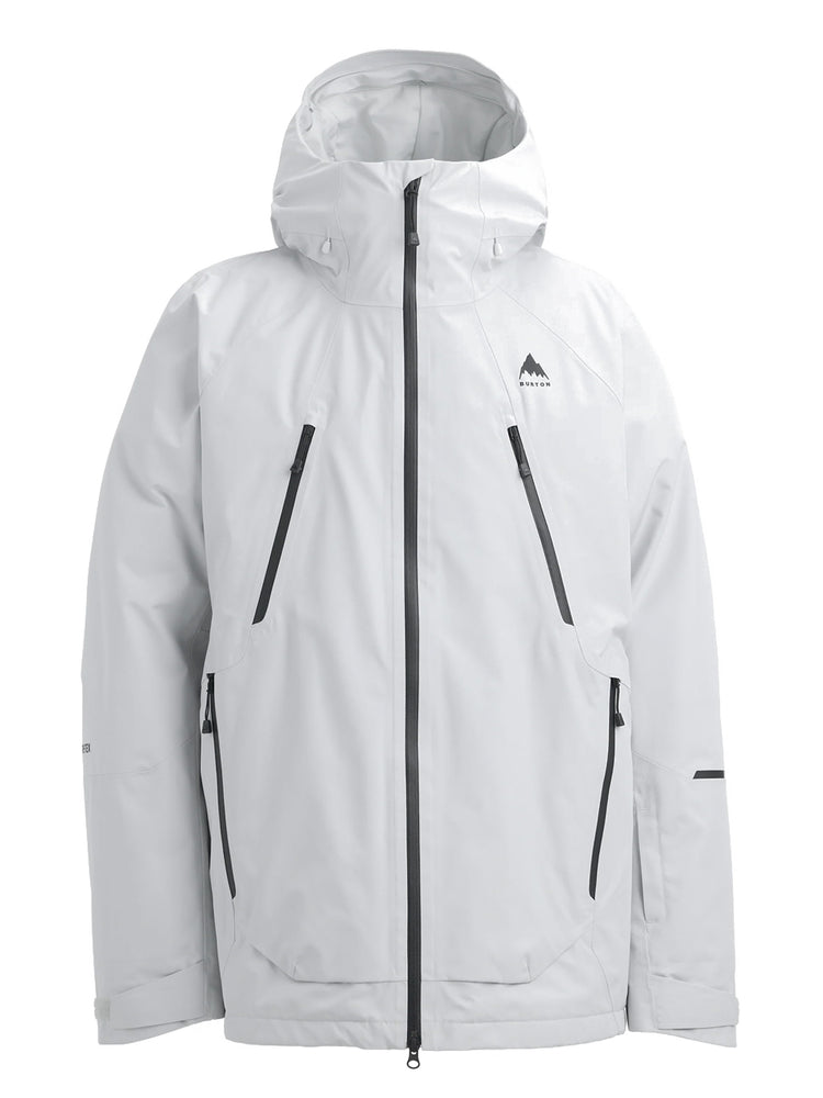 BURTON RESERVE GORE-TEX 2L INSULATED SNOWBOARD JACKET - GRAY CLOUD - 2026 SNOWBOARD JACKETS
