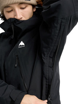
                  
                    Load image into Gallery viewer, BURTON RESERVE GORE-TEX 2L INSULATED SNOWBOARD JACKET - TRUE BLACK - 2026 SNOWBOARD JACKETS
                  
                