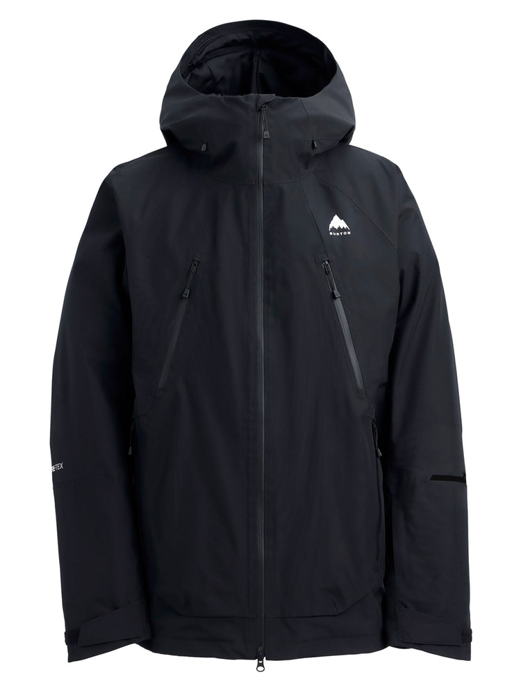 BURTON RESERVE GORE-TEX 2L INSULATED SNOWBOARD JACKET - TRUE BLACK - 2026 TRUE BLACK SNOWBOARD JACKETS