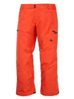 BURTON RESERVE GORE TEX 2L SNOWBOARD PANT - FIESTA RED - 2026 FIESTA RED SNOWBOARD PANTS