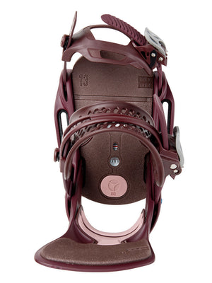 
                  
                    Load image into Gallery viewer, BURTON WOMENS LEXA X EST SNOWBOARD BINDINGS - ALMANDINE - 2024 SNOWBOARD BINDINGS
                  
                