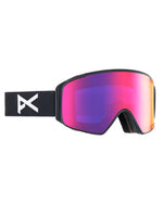 ANON M4 CYLINDRICAL SNOWBOARD GOGGLES - BLACK SUNNY RED - 2025 BLACK SUNNY RED - CLOUDY BURST GOGGLES