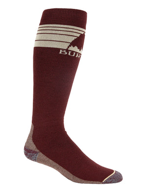 
                  
                    Load image into Gallery viewer, BURTON EMBLEM MIDWEIGHT SNOWBOARD SOCKS - ALMANDINE - 2024 ALMANDINE SOCKS
                  
                