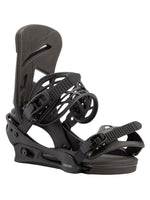 BURTON MISSION RE:FLEX SNOWBOARD BINDINGS - BLACK - 2026 BLACK SNOWBOARD BINDINGS