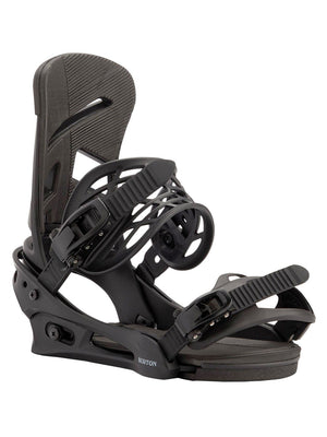 
                  
                    Load image into Gallery viewer, BURTON MISSION RE:FLEX SNOWBOARD BINDINGS - BLACK - 2026 BLACK SNOWBOARD BINDINGS
                  
                