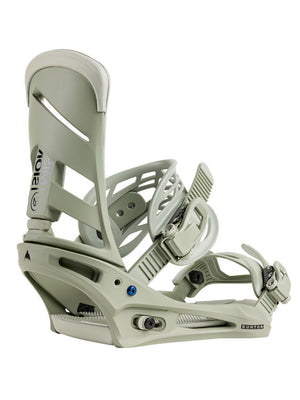 
                  
                    Load image into Gallery viewer, BURTON MISSION RE:FLEX SNOWBOARD BINDINGS - TALC GREEN - 2026 SNOWBOARD BINDINGS
                  
                