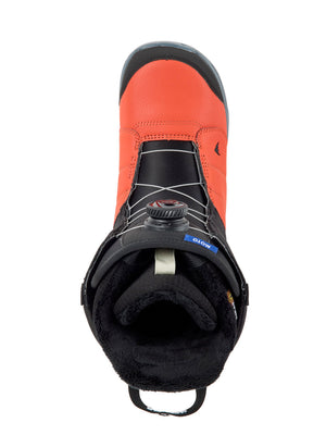 
                  
                    Load image into Gallery viewer, BURTON MOTO BOA SNOWBOARD BOOTS - BLACK/FIESTA RED - 2026
                  
                