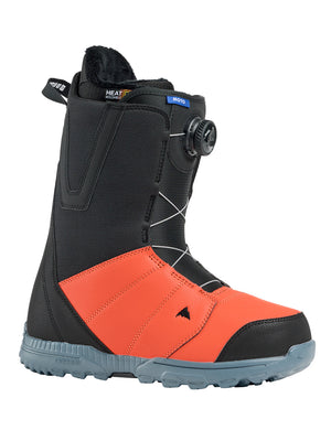 
                  
                    Load image into Gallery viewer, BURTON MOTO BOA SNOWBOARD BOOTS - BLACK/FIESTA RED - 2026
                  
                