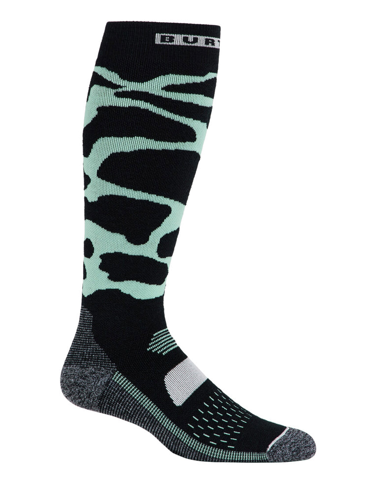 BURTON PERFORMANCE MIDWEIGHT SNOWBOARD SOCKS - SOFT SAGE CAMO - 2026 SOFT SAGE CAMO SOCKS