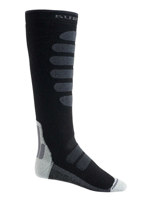 
                  
                    Load image into Gallery viewer, BURTON PERFORMANCE + MIDWEIGHT SNOWBOARD SOCKS - TRUE BLACK - 2025 TRUE BLACK SOCKS
                  
                