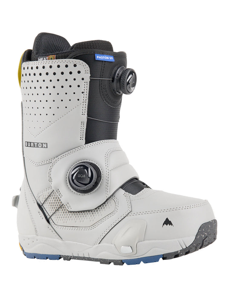 BURTON PHOTON STEP ON SNOWBOARD BOOTS - GRAY - 2024 GRAY SNOWBOARD BOOTS