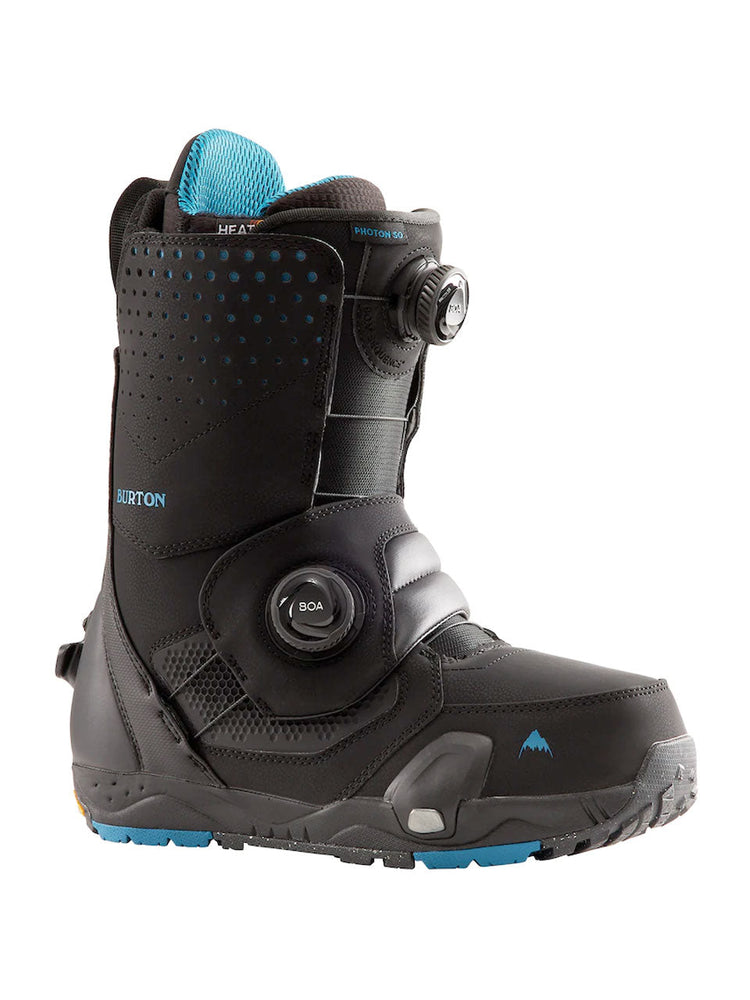 BURTON PHOTON STEP ON SNOWBOARD BOOTS - BLACK - 2024 BLACK SNOWBOARD BOOTS