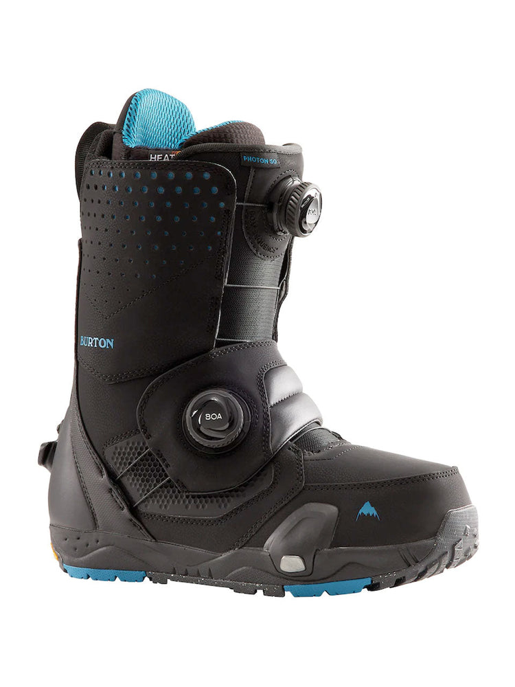 
                  
                    Load image into Gallery viewer, BURTON PHOTON STEP ON WIDE SNOWBOARD BOOTS - BLACK - 2024 BLACK SNOWBOARD BOOTS
                  
                