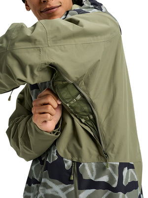 
                  
                    Load image into Gallery viewer, BURTON RESERVE 2L INSULATED SNOWBOARD JACKET - GRAFFITI CAMO/FOREST MOSS - 2026 SNOWBOARD JACKETS
                  
                