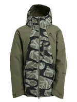 BURTON RESERVE 2L INSULATED SNOWBOARD JACKET - GRAFFITI CAMO/FOREST MOSS - 2026 GRAFFITI CAMO FOREST MOSS SNOWBOARD JACKETS