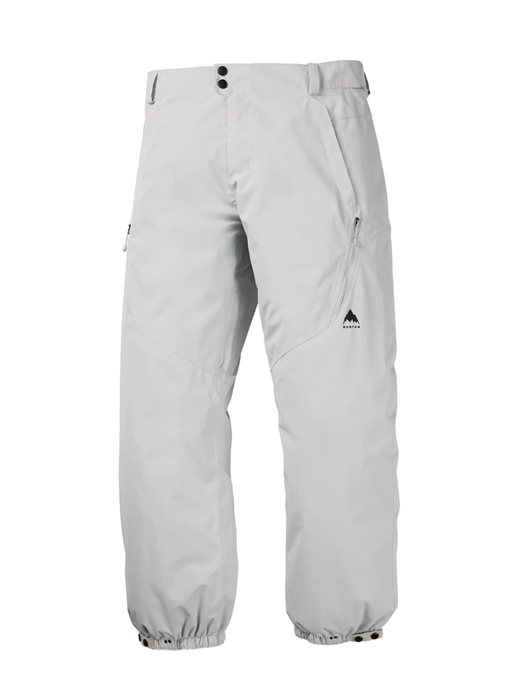 BURTON RESERVE 2L RELAXED SNOWBOARD PANT - GRAY CLOUD - 2026 GRAY CLOUD SNOWBOARD PANTS