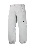 BURTON RESERVE 2L RELAXED SNOWBOARD PANT - GRAY CLOUD - 2026 GRAY CLOUD SNOWBOARD PANTS