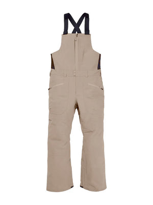 BURTON RESERVE GORE TEX 2L BIB SNOWBOARD PANT - SUMMIT TAUPE - 2025 LARGE SUMMIT TAUPE SNOWBOARD PANTS