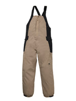 BURTON RESERVE 2L RELAXED BIB SNOWBOARD PANT - SUMMIT TAUPE/TRUE BLACK - 2026 SUMMIT TAUPE TRUE BLACK SNOWBOARD PANTS