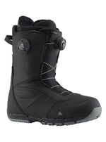 BURTON RULER BOA WIDE SNOWBOARD BOOTS - BLACK - 2024 BLACK SNOWBOARD BOOTS