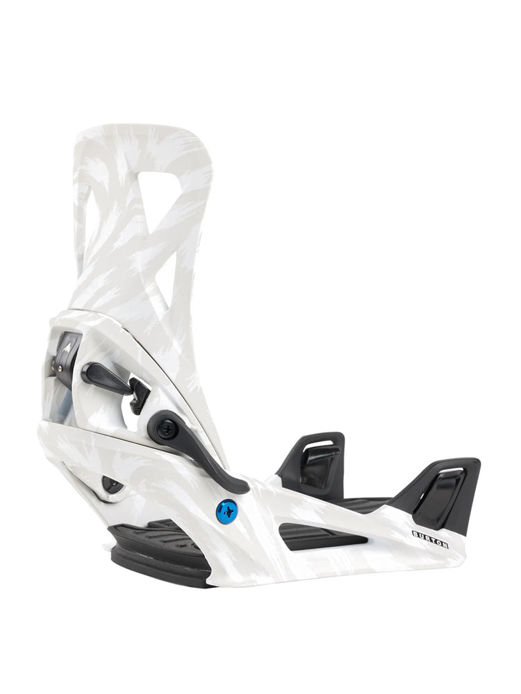 BURTON STEP ON RE:FLEX SNOWBOARD BINDINGS - GRAY WHITE - 2025 SNOWBOARD BINDINGS