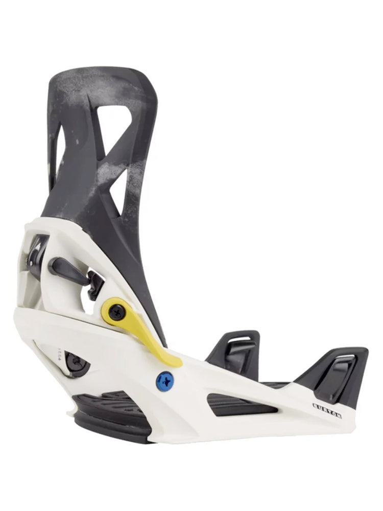 BURTON STEP ON RE:FLEX SNOWBOARD BINDINGS - WHITE GRAPHIC - 2024 SNOWBOARD BINDINGS