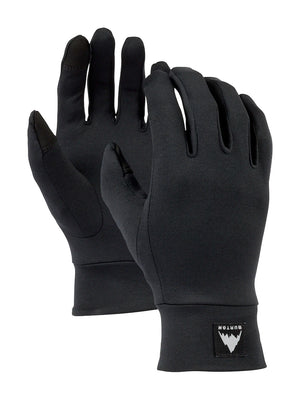 
                  
                    Load image into Gallery viewer, BURTON TOUCHSCREEN GLOVE LINER - TRUE BLACK TRUE BLACK SNOWBOARD GLOVES
                  
                