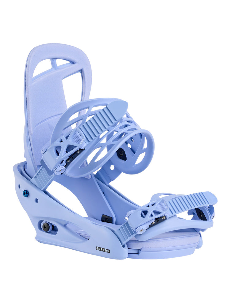 BURTON WOMENS CITIZEN SNOWBOARD RE:FLEX BINDINGS - PERIWINKLE - 2026 MEDIUM PERIWINKLE SNOWBOARD BINDINGS