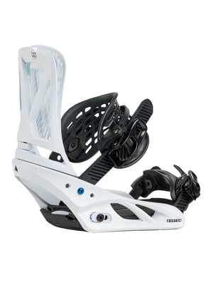 
                  
                    Load image into Gallery viewer, BURTON WOMENS CASCADE RE:FLEX SNOWBOARD BINDINGS - WHITE - 2026
                  
                