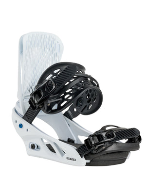 
                  
                    Load image into Gallery viewer, BURTON WOMENS CASCADE RE:FLEX SNOWBOARD BINDINGS - WHITE - 2026
                  
                